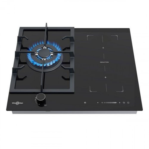 Encimera mixta gas inducción Vitrokitchen VG611NB
