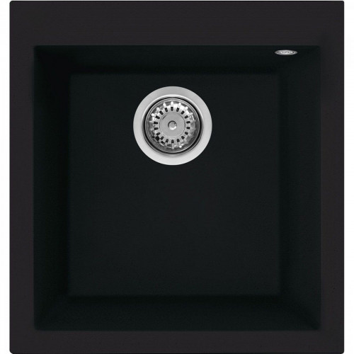 Fregadero de Cocina Negro VZ45N - Granito - 45cm - Antiarañazos - Protección UV