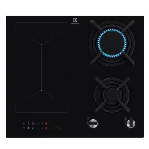 Encimera mixta gas inducción Electrolux KDI641723K