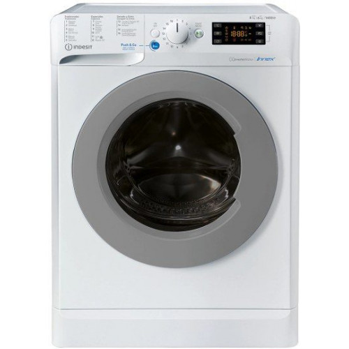 INDESIT BDE 861483x ws spt n BLANCA  - Lavadora Secadora 8KG/6KG 1400RPM
