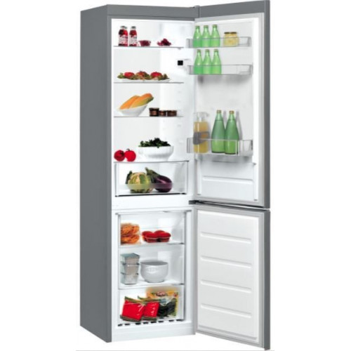 INDESIT LI8 SN2E X Inox - Frigorífico Combi  No Frost parcial