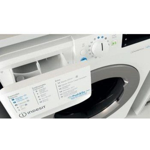 INDESIT BWE 101496X WSV SPT Blanco - Lavadora Carga Frontal 10KG 1400RPM
