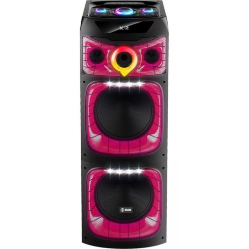 ELCO PDT-2124DJ Negro - Altavoz Portátil 220W