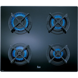 TEKA POLIVALENTE CGC 4G AI CRISTAL NEGRO - Placa de Gas 60CM BUTANO