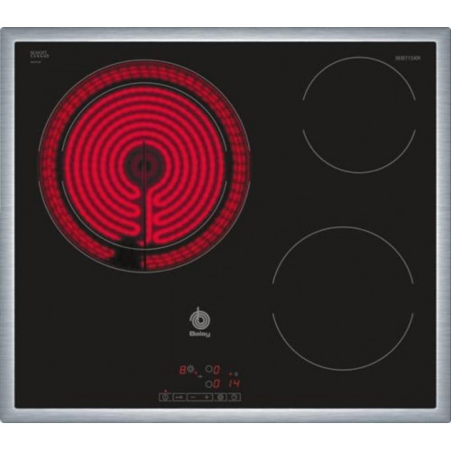 BALAY 3EB715XR Negro - Vitrocerámica Eléctrica 60cm