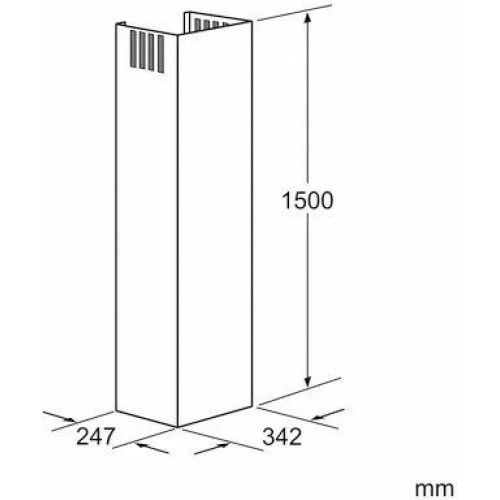 BALAY LZ12365 - Tubo Superior INOX