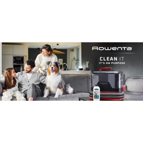 ROWENTA IN5012F0 Negro-Rojo - Aspirador con Cable Tapicerías 400W