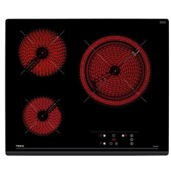 TEKA TZ 6315 CRISTAL NEGRO  - Vitrocerámica Eléctrica 60CM