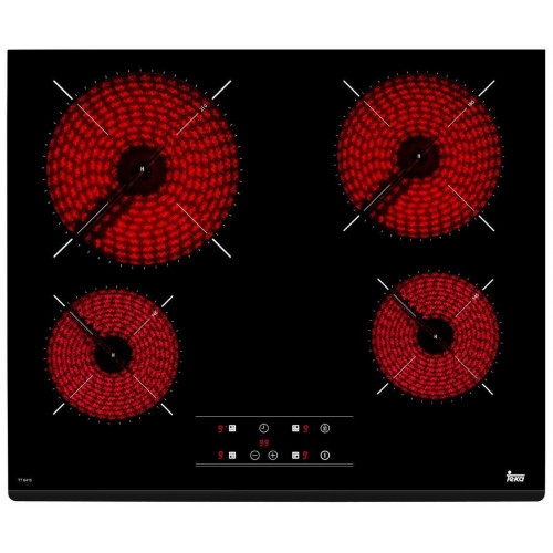 TEKA TZ 6415 CRISTAL NEGRO  - Vitrocerámica Eléctrica 60CM