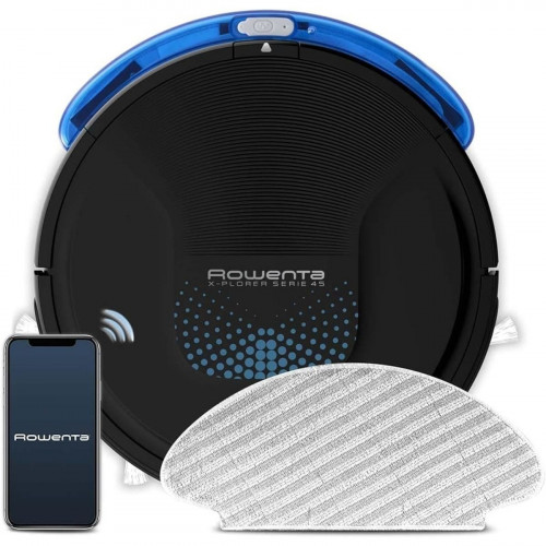 ROWENTA RR-8275-WH Negro-Azul - Robot Aspirador 550W