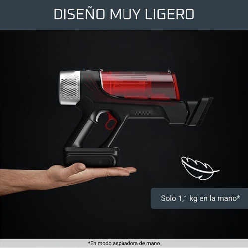 ROWENTA RH-2077-WO Rojo - Aspiradora de Escoba 18.4V