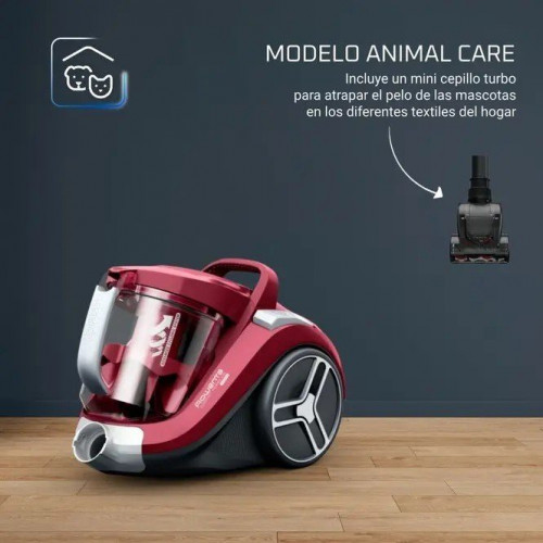 ROWENTA RO4B63EA Rojo - Aspiradora de Escoba 750W