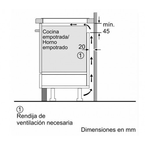 BOSCH PID631BB5E Negro - Vitrocerámica de Inducción 60CM