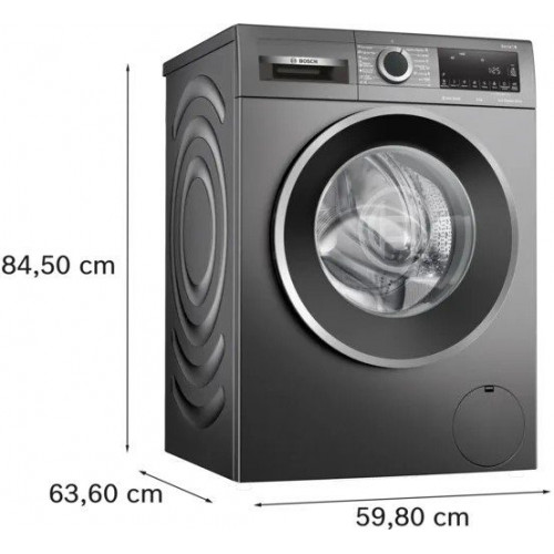 BOSCH WGG244ZRES Gris - Lavadora Carga Frontal 9KG 1400RPM