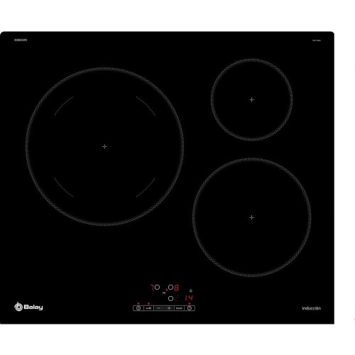 BALAY 3EB865ERS Negro - Vitrocerámica de Inducción 60cm