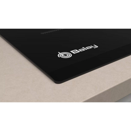 BALAY 3EB864FR Negro - Vitrocerámica de Inducción 60cm