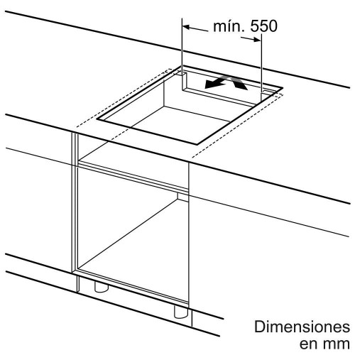 BALAY 3EB864FR Negro - Vitrocerámica de Inducción 60cm
