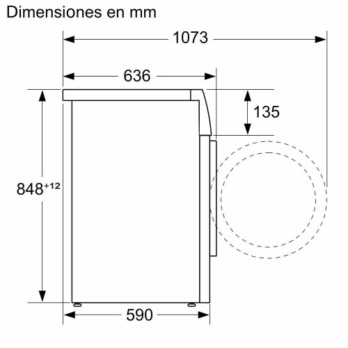 Balay 3TS394B - Lavadora 9KG 1400RPM