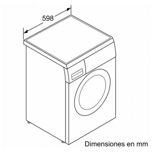 BALAY 3TS384BT Blanco - Lavadora Carga Frontal 8KG 1400RPM