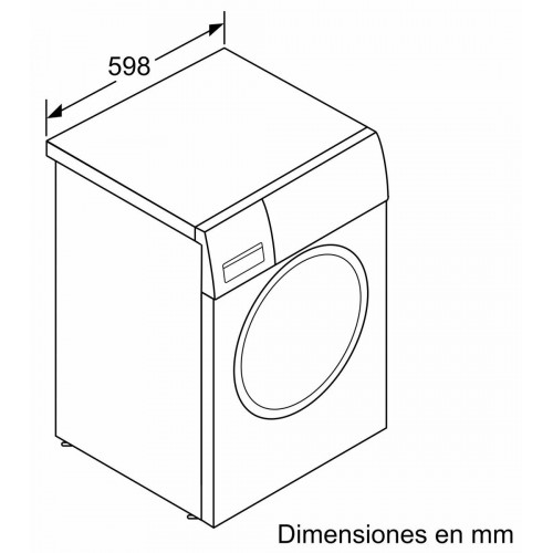 BALAY 3TS-273-BA Blanco - Lavadora Carga Frontal 7KG 1200RPM