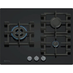 BALAY 3ETG563QB Negro - Placa de Gas Gas Butano 60 cm