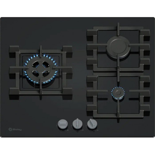 BALAY 3ETG563QB Negro - Placa de Gas Gas Butano 60 cm