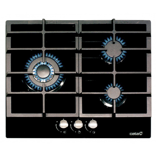 CATA LCIB 6021 BK Negro  - Placa de Gas 58cm Butano