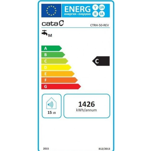 CATA CTRH-50 REV Blanco - Termo Eléctrico 50L