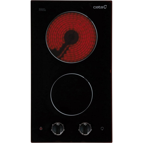 CATA VI 302 Negro - Vitrocerámica Modular 30CM