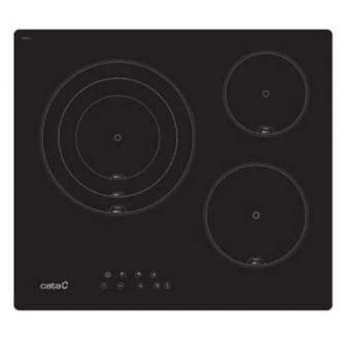 CATA TT-6003 E-TECH Negro - Vitrocerámica Eléctrica 60CM