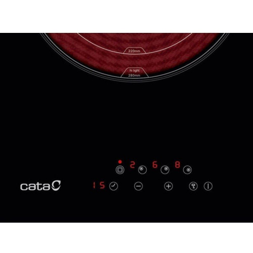 CATA TT-6003 E-TECH Negro - Vitrocerámica Eléctrica 60CM