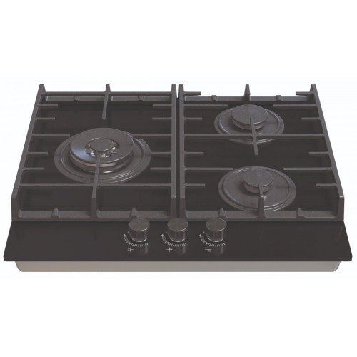 EDESA EGG-6031 TI TR CI B Negro - Placa de Gas 60CM Gas Butano
