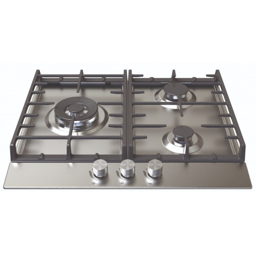 EDESA EGX-6031 TI TR CI B INOX - Placa de Gas 60CM Gas Butano