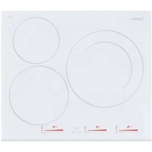 CATA INSB 6003 E2 WH Blanco - Vitrocerámica de Inducción 60CM