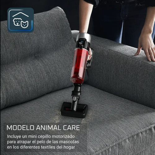 ROWENTA X-FORCE FLEX 9.60 RH2077SB Rojo-Negro - Aspiradora de Escoba 200W