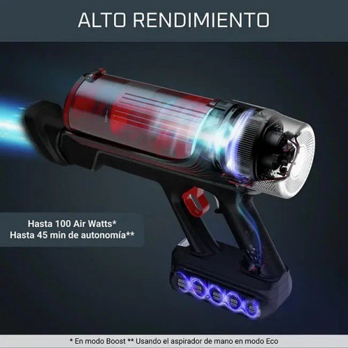 ROWENTA X-FORCE FLEX 9.60 RH2077SB Rojo-Negro - Aspiradora de Escoba 200W