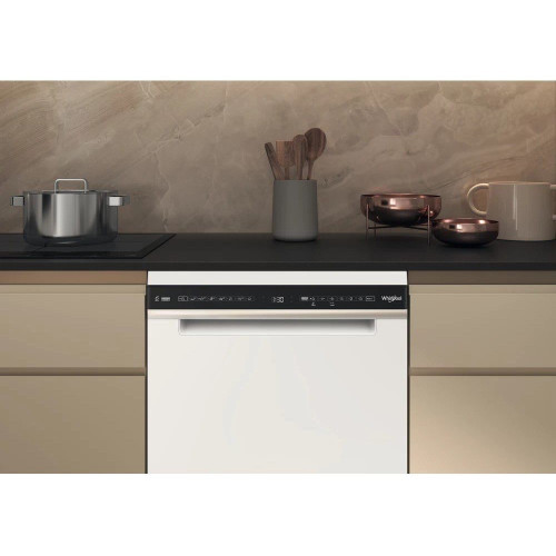 WHIRLPOOL W7F HS51 Blanco-Negro - Lavavajillas 60CM 15 Servicios