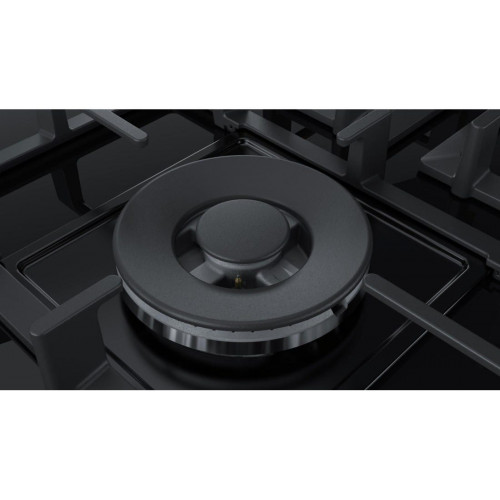 BOSCH PPQ7A6B90 Negro  - Placa de Gas 75cm Gas Natural