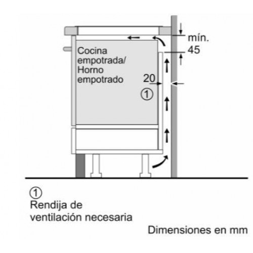 BALAY 3EB865FR Negro - Vitrocerámica de Inducción 60cm