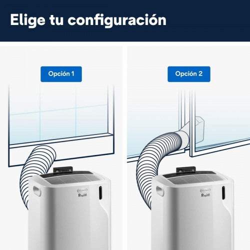DELONGHI PAC EM82 Blanco - Aire Acondicionado Portátil 2064 Frig.