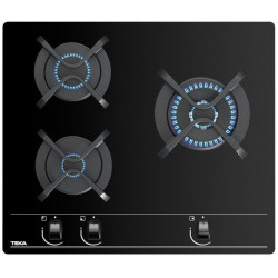TEKA GBC 63010 CRISTAL NEGRO  - Placa de Gas 60CM NATURAL