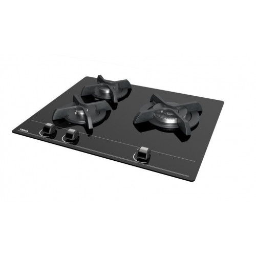 TEKA GBC 63010 CRISTAL NEGRO  - Placa de Gas 60CM NATURAL