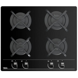 TEKA GBC 64000 CRISTAL NEGRO - Placa de Gas 60CM NATURAL