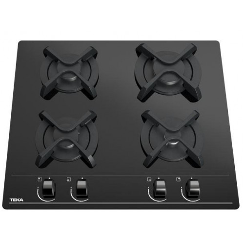 TEKA GBC 64000 CRISTAL NEGRO - Placa de Gas 60CM NATURAL
