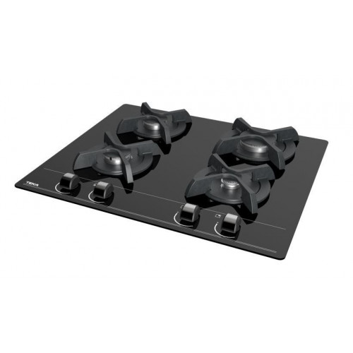 TEKA GBC 64000 CRISTAL NEGRO - Placa de Gas 60CM NATURAL