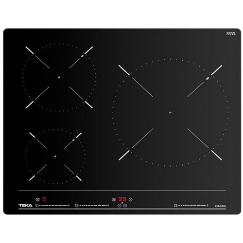 TEKA IBC 63010 CRISTAL NEGRO  - Vitrocerámica de Inducción 60CM