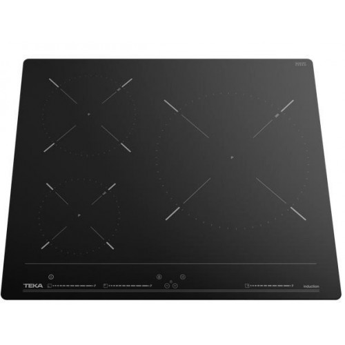 TEKA IBC 63010 CRISTAL NEGRO  - Vitrocerámica de Inducción 60CM