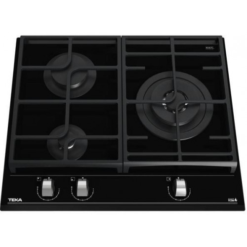 TEKA GZC 63310 XBB CRISTAL NEGRO  - Placa de Gas 60CM BUTANO