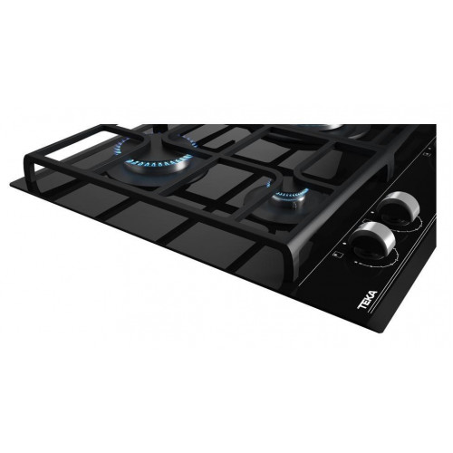 TEKA GZC 63310 XBB CRISTAL NEGRO  - Placa de Gas 60CM BUTANO