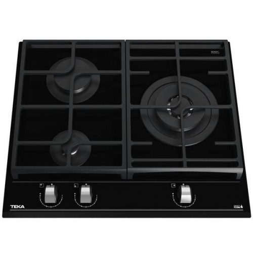 TEKA GZC 63310 XBN CRISTAL NEGRO  - Placa de Gas 60CM NATURAL